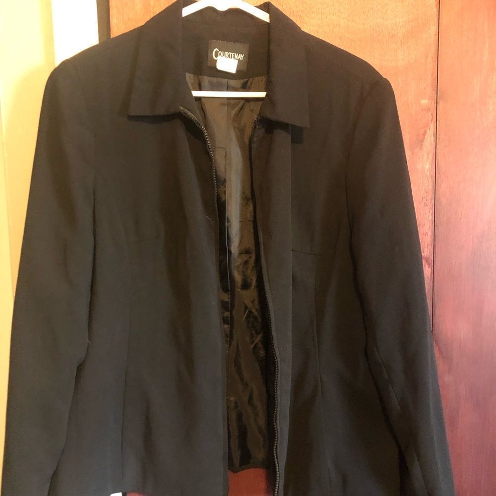 Courtenay black blazer size 14